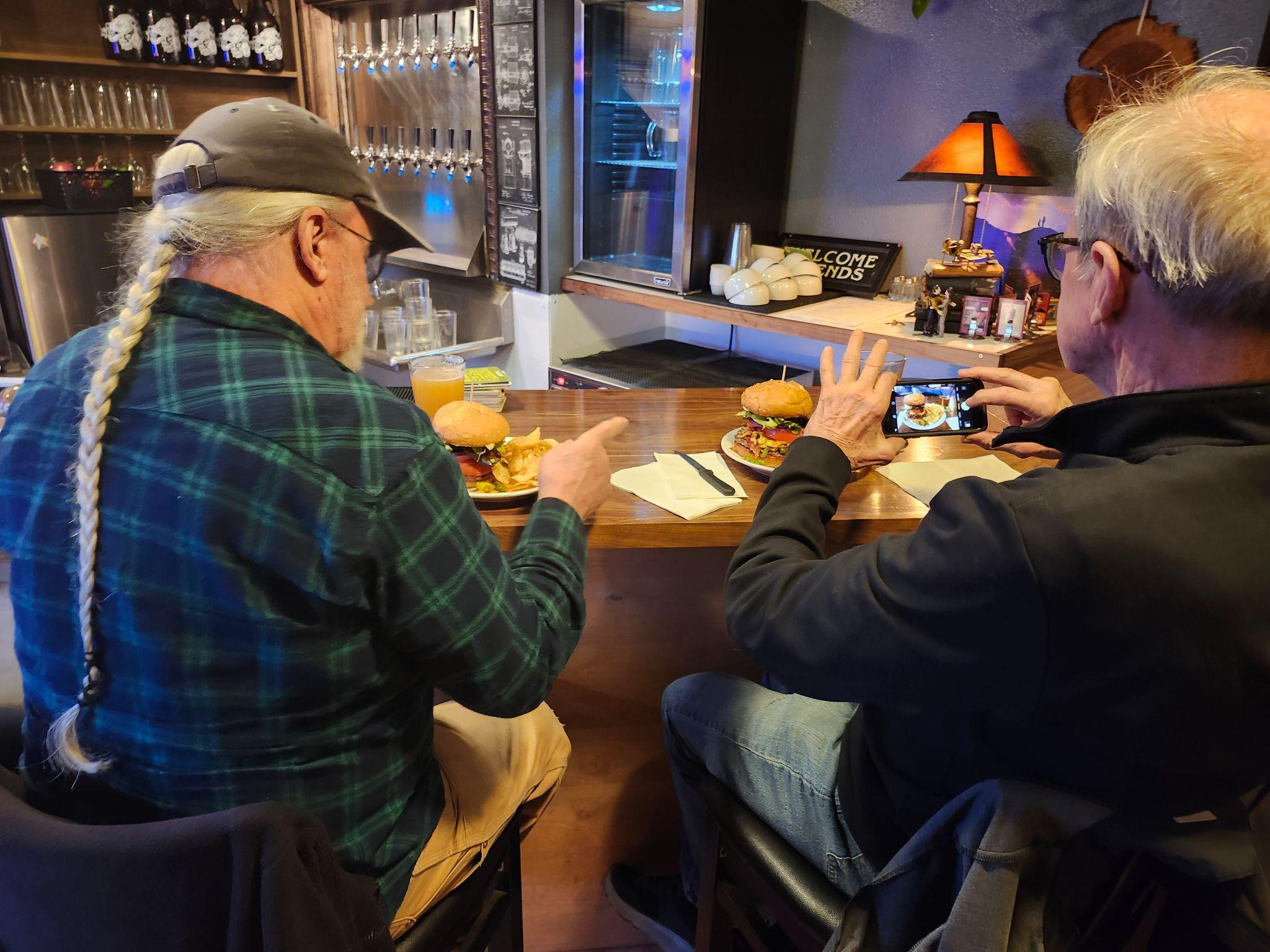 Bar service at Covert Cafe